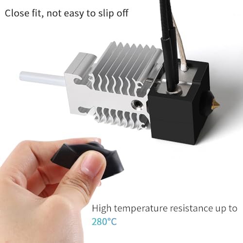 Creality Official Ender 3 V3 SE Hotend Kit, Upgrades Ceramic Heating Block Kit, 3D Printer Nozzle, High Flow Extruder Heater Block, All Metal Accessories for Creality Ender 3 V3 SE 3D Printers - style: Ender 3 V3 SE