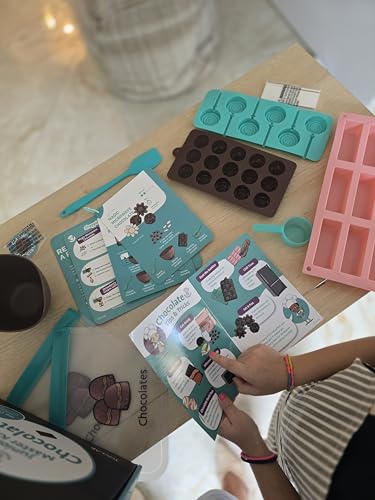 Tovla Jr. Kids Chocolate Making Kit | Real Reusable Candy Tools | Ages 6-12 - style: Chocolate Making Kit