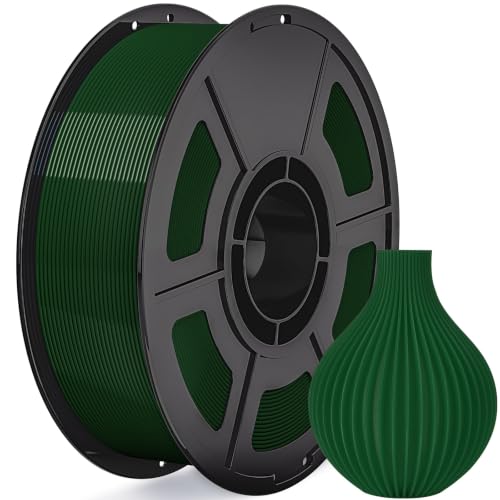 IEMAI High Speed PETG 3D Printer Filament 1.75mm, 600mm/s, 1kg, Army Green - color: Army Green