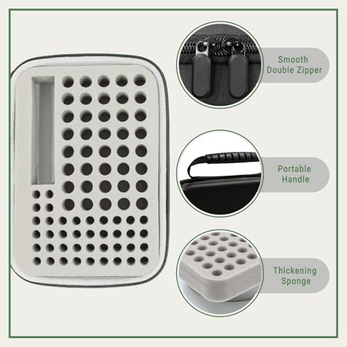 Battery Organizer Storage Case with Tester,88 Slot for AAA AA Button Cells - color: 88-Slots (Black)