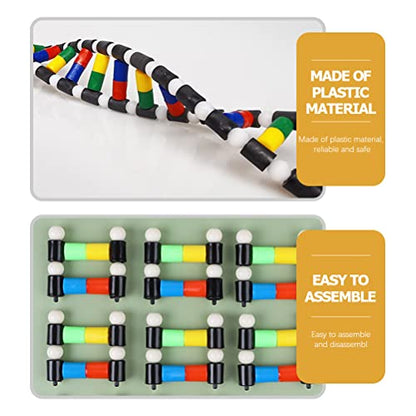 iplusmile DNA Double Helix Structure Models Kit Biological Science Popularization Teaching Aid for DNA Assembling, Educational Learning for School Student
