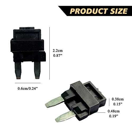 MUYI 5 Pack Mini Diode 1A Multi-Function Fuses 1N914 Replacement Parts