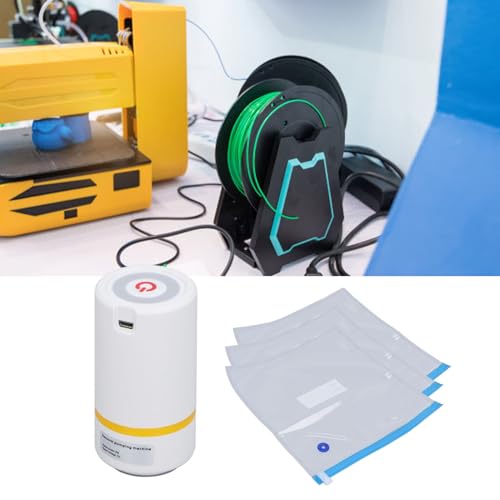 ViaGasaFamido Filament Storage Vacuum Kit, USB Pump, 20 Bags, 34 x 30 cm