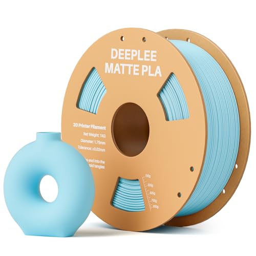 Matte PLA Filament 1.75mm 1kg Ice Blue - color: 1*ice Blue