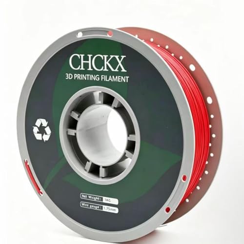 Matte PETG 3D Printer Filament 1.75mm, +/-0.02mm Tolerance, 1kg Spool(2.2lbs), for Most 3D Printers,Red - color: Matte Red, size: PETG