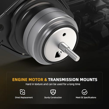 Engine Motor Mount Transmission Bracket Kits for Grand Cherokee - style: for Grand Cherokee 3.6L 5.7L RWD 11-19