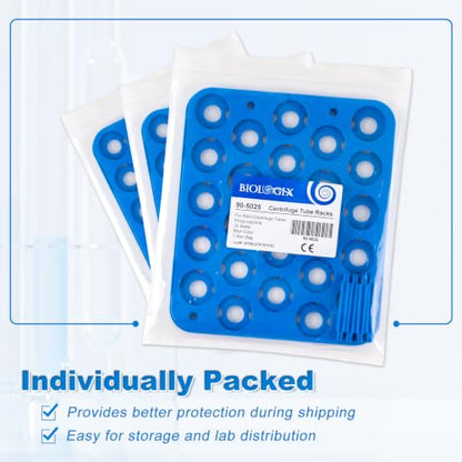 25-Well Centrifuge Tube Rack, Detachable Stand, φ1.02 inch, 1 PCS - size: 25-well