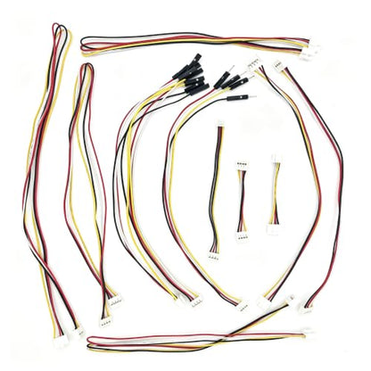 4-Pin 2mm Cable Male and Female Jumper Wire Compatible with Grove Qwiic QT
