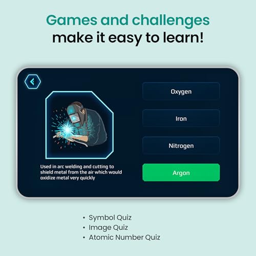 STEM Chemistry Kit for Kids | Interactive Learning Toy with Augmented Reality Educational Flashcards| Educational Science Kit with Learning app for Homeschool & Classroom | 360ED Elements AR