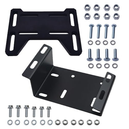 Torque Converter Adjustable Motor Mounting Adapter Plate for Predator 212cc - size: Adapter Plate + Adjustable Motor Plate