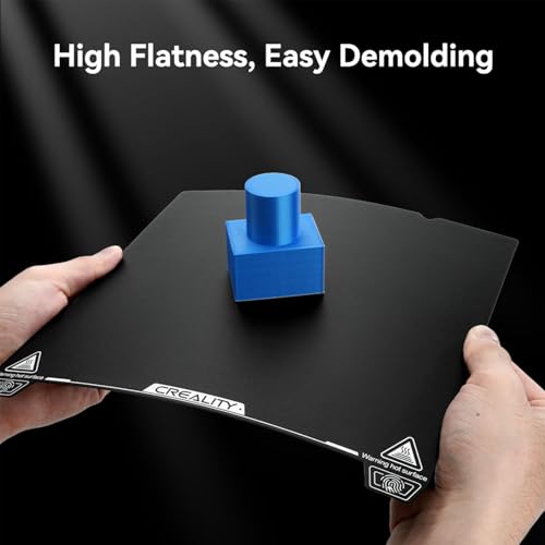 Creality K1 Max Build Plate Kit 315 * 310mm, Double Sided Epoxy Resin High-Strength Printing Platform for K1 Max, Ender 3 Max Neo, Ender 3 S1 Plus 3D Printers - style: K1 Max Epoxy Resin PEI Plate