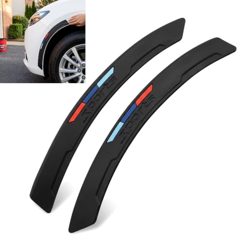 2PCS Car Wheel Arch Anti-Collision Strip, Silicone Protector