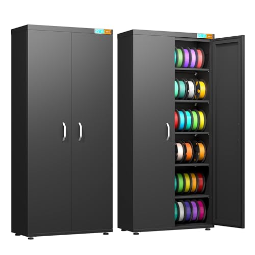 Large Filament Dehumidification Storage Rack 90 Rolls 0dB - color: 90 Rolls Black