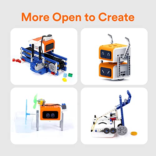 VinciBot Coding Robot with Creator kit for Kids 8-12