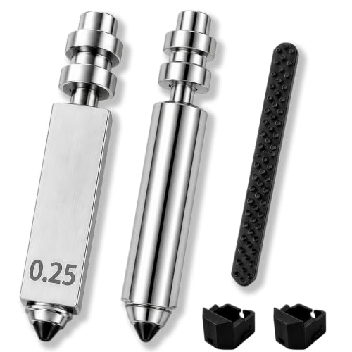 2PCS 0.25mm Hardened Steel Nozzles Fit for Anycubic Kobra X Kobra X Combo - size: 0.25MM