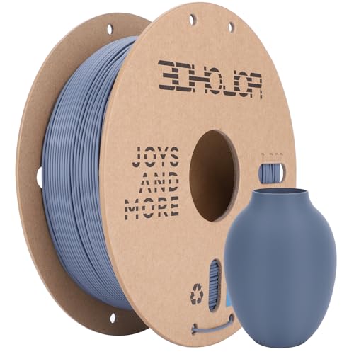 3DHoJor Matte PLA 3D Printing Filament Grey,1KG - color: Matte-grey