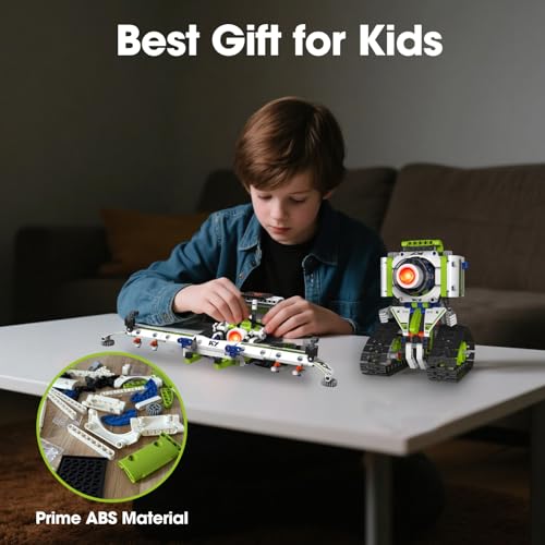 STEM Robotics Kit for Kids 8-14, 5-in-1 RC Building Set