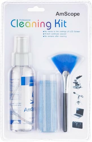 AmScope CK-I 3-in-1 LCD Professional Cleaning Kit