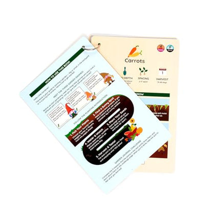 Garden Planner Kids | Gardening Guide for Children | Grow Fruits, Veggies, Herbs | Interactive Garden Journal | Made in USA
