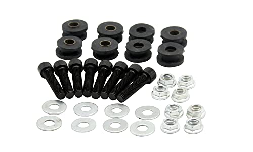 YHMOTO Motorcycle Universal Hard Saddlebag Mounting Bracket Kit