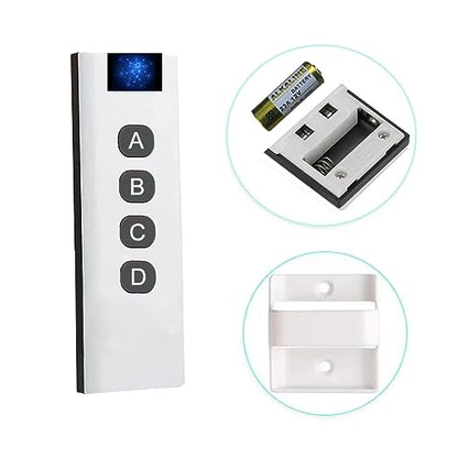 12V DC Motor Drive Forwards and Reverse Controller Module Switch 2A, DC 3V~16V 433Mhz RF Wireless Remote Electric Push Rod Motor Controller for Small DC Motor - style: 1 x Motor Control Module + 1 x Transmitter