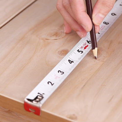 Mr. Pen- Retractable Tape Measure 25 ft, Teal & Black, Easy Read - color: Teal/Black, size: 1 pcs