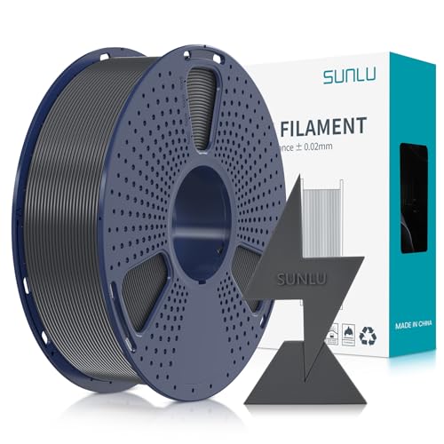 SUNLU High Speed PLA Filament 1.75mm, 1KG Grey - color: Grey, size: 1KG
