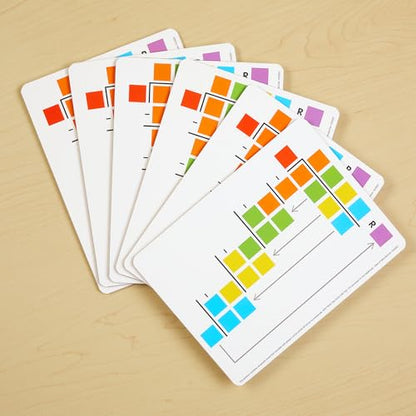 Really Good Stuff Beginning Long Division Dry-Erase Boards - 6 Boards