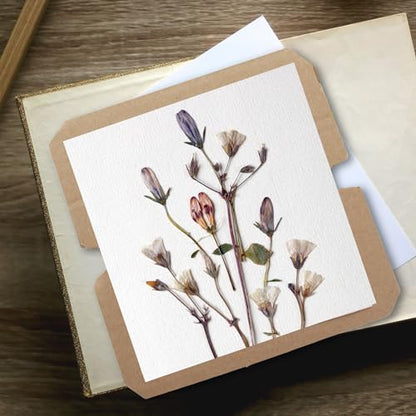 Flower Press Activity Kit by Mrs Green Tools - Outdoor Nature Craft Project To Preserve Dried Flowers and Leaves for Kids Ages 6+ - Educational STEM Learning for Kids - Gift for Elementary Students