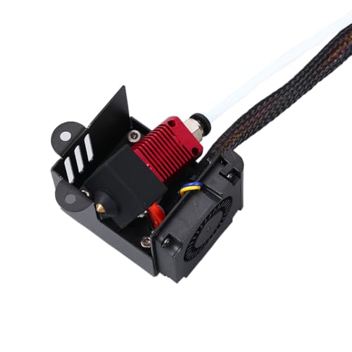 Ender 3 Hotend Upgraded Kit Full Assembled with Nozzles for Ender 3 Ender 3S Ender 3 Pro 3D Printer Parts Replacement 24V 40W Extruder Kit with 1PC Silicone Cover,5PCS 0.4mm Nozzles - style: Ender 3/Ender 3 Pro