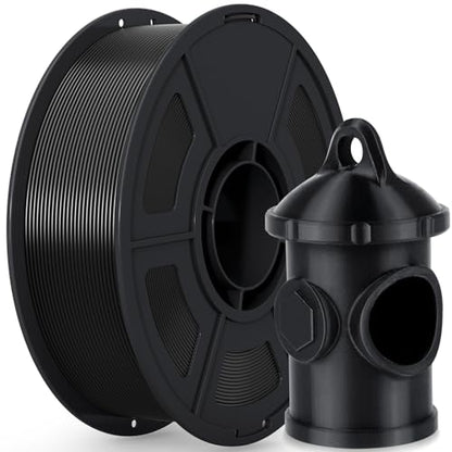 iSANMATE ASA Filament 1.75mm Black 1KG, UV & Weather Resistant 3D Printer Filament Perfect for Outdoor Functional Parts, Dimensional Accuracy +/- 0.02mm, 1kg Spool (2.2lbs) - color: Black
