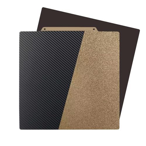 IdeaFormer 220x220mm Double Sided Printing Smooth Carbon Fiber PET + Coated Textured PEI Flexible Build Surface Sheet Heatbed for Artillery Genius/Pro/MK2/MK2A/for Anet A6/A8 (with Magnetic Base) - color: PET+PEI With Magnetic Plate, size: 220x220mm