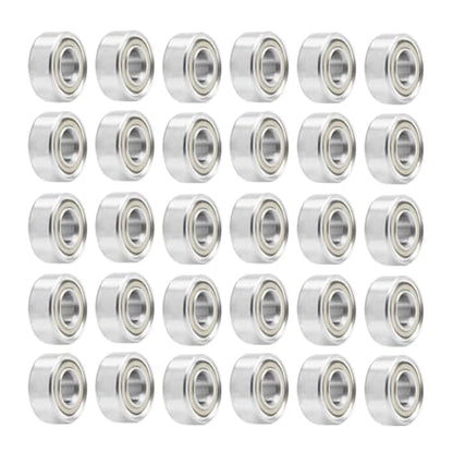 30Pcs 693ZZ Ball Bearing Deep Groove Double Shield Bearing Miniature - size: 693ZZ