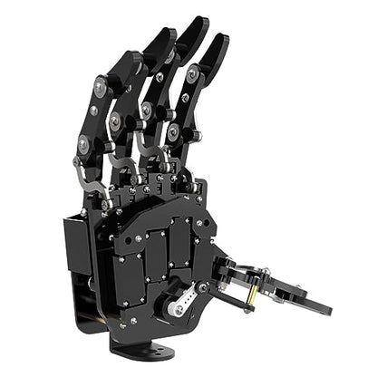 Robot Hand Five Fingers Solely Movement Bionic Robot Mechanical Arm DIY, Right Hand - style: Right Hand