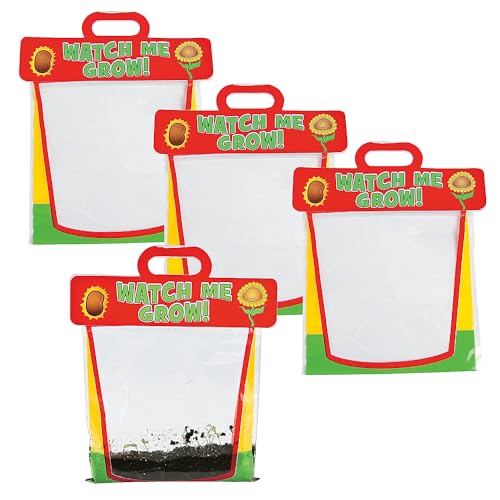 Fun Express Pocket Greenhouses Bulk 48 Piece - Multicolor