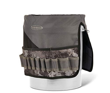 McGuire-Nicholas Bucket Organizer, 5gal Bucket, 1 Pack, Black - style: 36 Pockets
