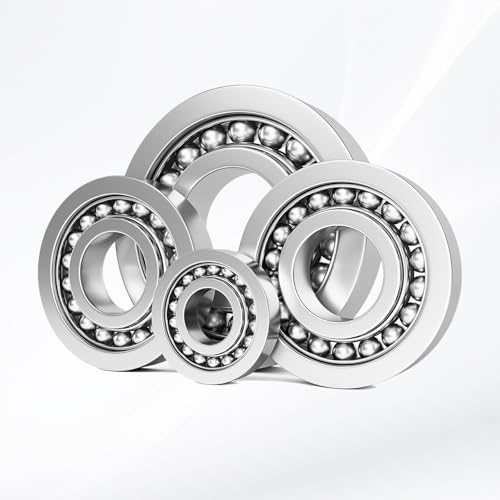 uxcell 100Pcs 6mm Bearing Balls, Carbon Steel Balls Nickel-Plated - size: 6mm
