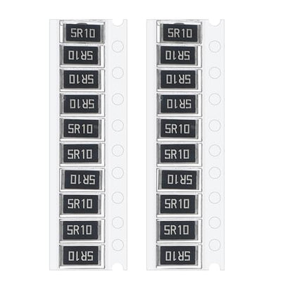 PATIKIL 2512 Surface Mount Device Chip Resistor Kit, 20Pcs 5.1 Ohm 1% Tolerance 1W DIY Resistor Ceramic Resistance Assortment Kits for Electronic Products - style: 5.1 Ohm
