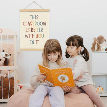 Classroom Wall Decor Banner,This Classroom Is Better With You In It - color: with you in it