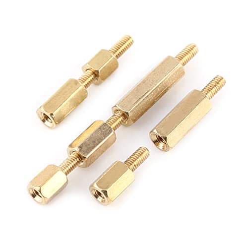 360PCS M2.5 Standoff, Spacers and Standoffs with Box, Stainless Steel Hex Motherboard Screws for Industrial, Electronic, Automotive Equipment
