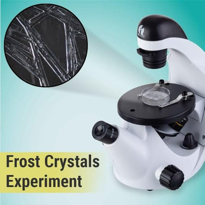AmScope IN50C-PB10 Inverted Microscope Kit, 40X-500X - style: IN50C-PB10