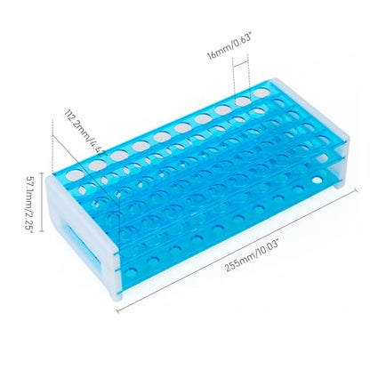 15ml Conical Centrifuge Tubes, 100 Pack with 2Pcs Rack