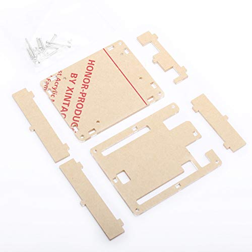 DEVMO 2PCS Universal Experimental Platform Transparent Clear Acrylic Board UNO Compatible with Ar-duino