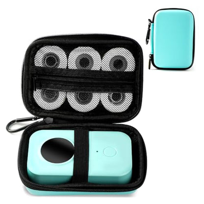 Phomemo D30 D30D D35 Label Maker Case, Waterproof Storage Bag - color: Green, style: 1 Case