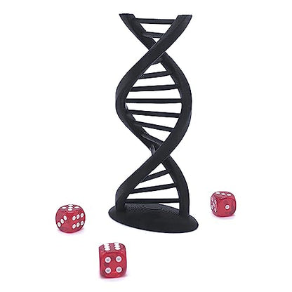 EnderToys DNA Double Helix Statue - 6 Inches Tall - Science Decor Gift - Desk Toy Sculpture - 3D Printed