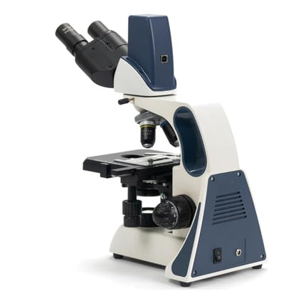 SWIFT SW300 Binocular Compound Microscope,Built-in 3.0MP Camera,40X-1600X - style: D) w/ Built-in 3MP Digital Camera