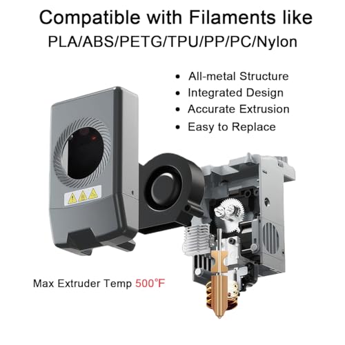 Upgraded 0.4MM Hotend Kit Compatible with Flashforge AD5X