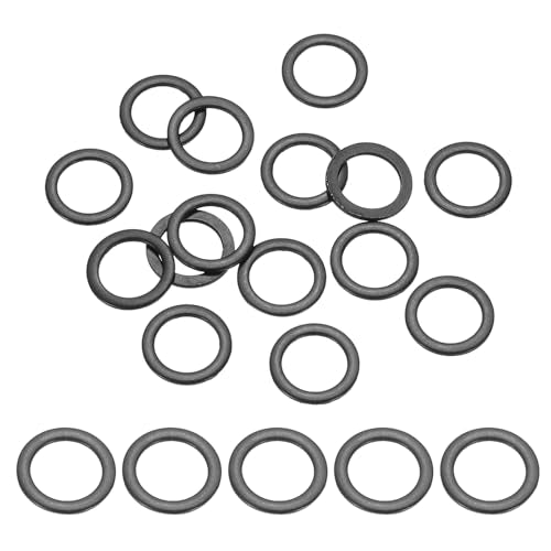 PATIKIL 80pcs M8 Stainless Steel Washers M8x12x1mm Flat Washers Metal - size: M8x12x1