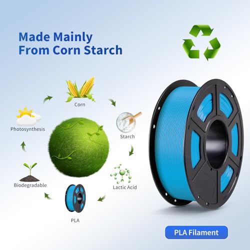 ANYCUBIC 3D Printer Filament PLA Bundle 4KG, Texture Grey - color: 4*1kg Pla Texture Grey