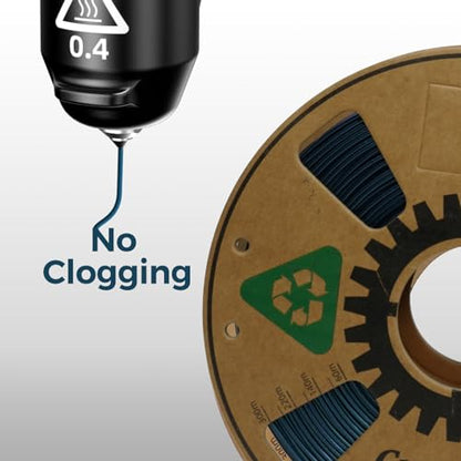 Creator PETG Filament 1.75mm, High Speed 3D Printer Filament 1KG for Max 500mm/s Fast Printing, Burnt Titanium Color Changing Filament, Tough Chameleon 3D Printing Filament (Burnt Titanium) - color: Hs Petg Burnt Titanium